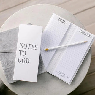 Notes to God Prayer Notebook