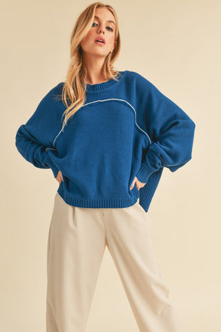 Markie Cobalt Sweater