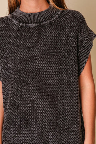 Andrea Cap Sleeve Sweater