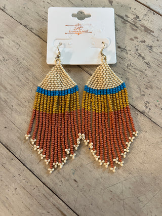 Ombre Seed Bead Earring