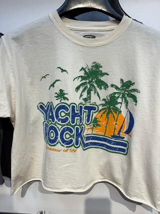 Yacht Rock Relaxed Crop Tee