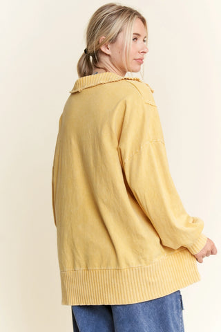 Mustard Kangaroo Sweatshirt