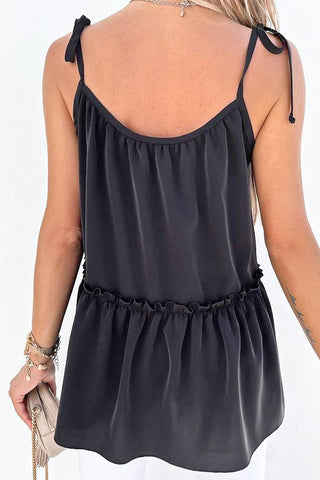 Back in Black Baby Doll Cami Top