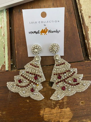 Festive Beaded Earrings