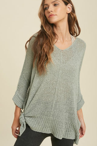 Ellie Ribbon Yarn Sweater